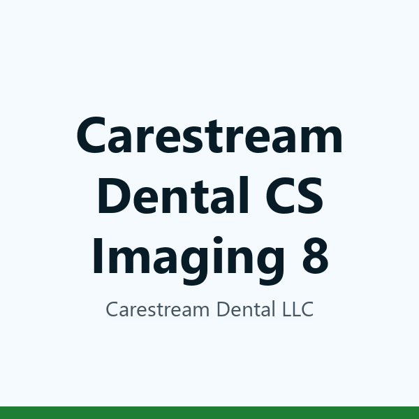 Carestream Dental CS Imaging 8