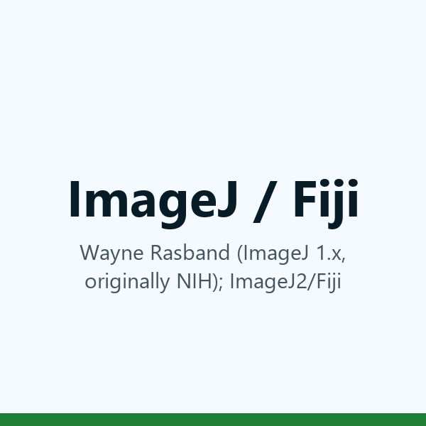 ImageJ / Fiji