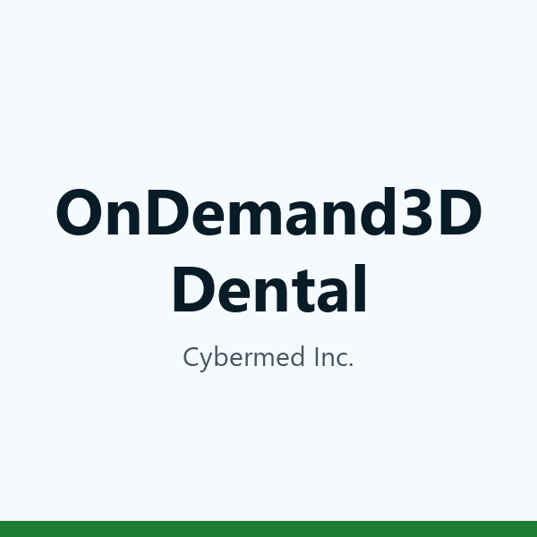 OnDemand3D Dental