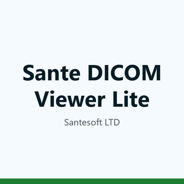 Sante DICOM Viewer Lite